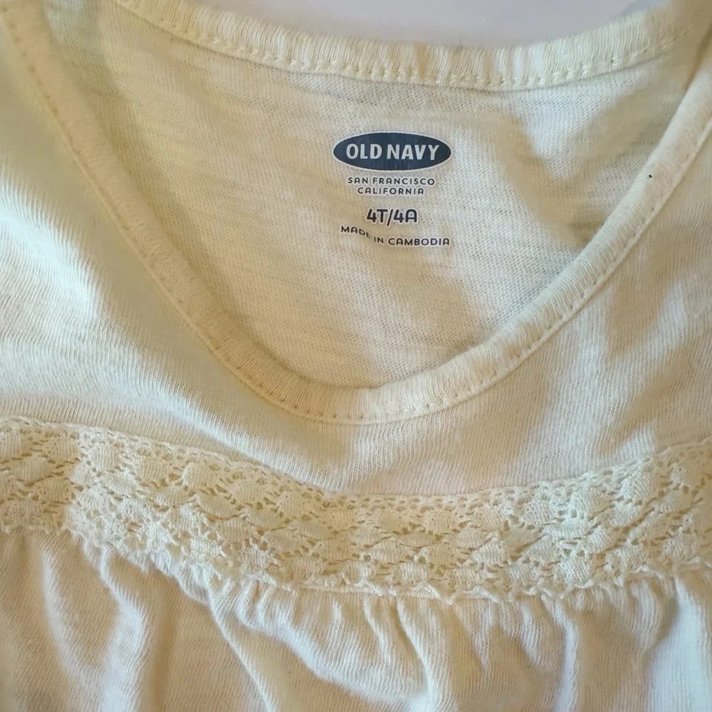 Old Navy 4T Yellow Sundress